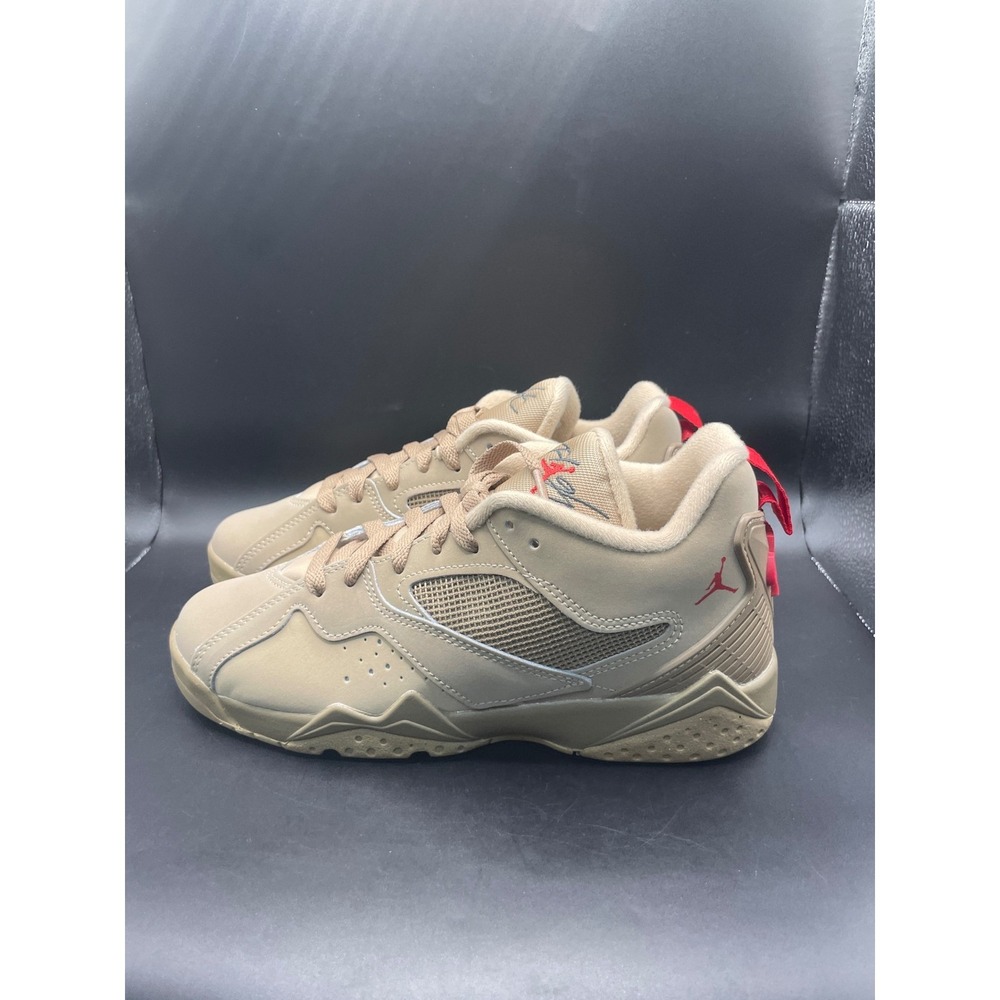 Jordan Stadium 90 GS Hemp Crimson Khaki Tan Sneakers HQ4427-200 Size 5Y